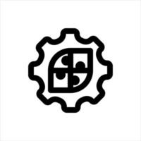 Teamwork, Partnership, Business, Target, Idea line icon vector