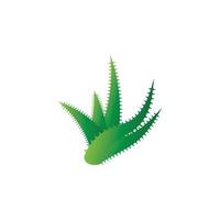 plantilla de ilustración de vector de logotipo de aloe vera