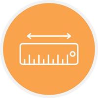 Measure Line Circle vector