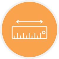 Measure Line Circle vector