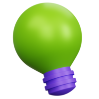 3D-rendering lampa isolerad png