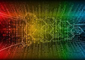 Modern Technology Background vector