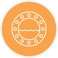 Porthole Line Circle vector