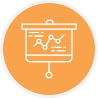 Data Analysis Line Circle vector