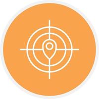 Target Line Circle vector