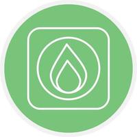Emergency Button Line Circle vector