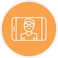 Picture Line Circle vector