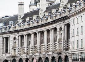 HDR Regent Street crescent in London photo