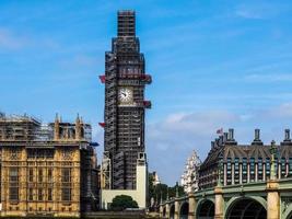 HDR Houses of Parliament conservation works in London photo
