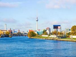 hdr vista de la ciudad de berlín foto