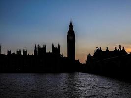 HDR Houses of Parliament in London photo