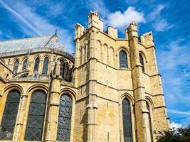 HDR Cathedral in Canterbury, UK photo