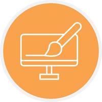 Drawing Line Circle vector