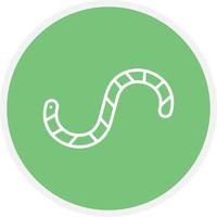 Worm Line Circle vector