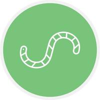 Worm Line Circle vector