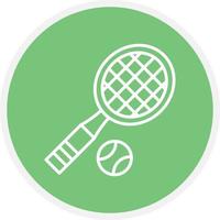 Tennis Line Circle vector