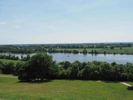 View of river Danube in Donaustauf photo