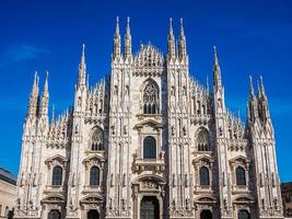 HDR Duomo di Milano Milan Cathedral photo