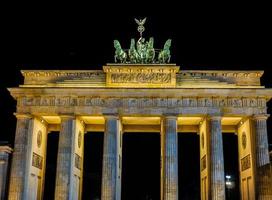 HDR Brandenburger Tor in Berlin photo