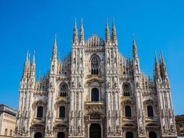 hdr duomo que significa catedral en milan foto