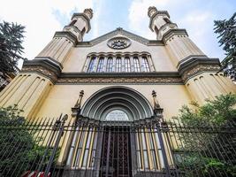 HDR Tempio Valdese Waldensian Temple church in Turin photo