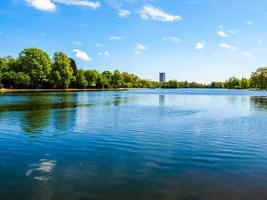 lago serpentino hdr, londres foto