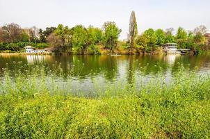 HDR River Po in Turin photo