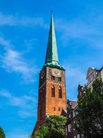 HDR St Jakobi church in Luebeck photo