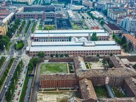 HDR Aerial view of Turin photo