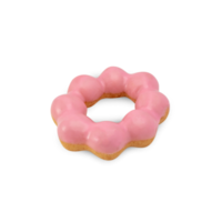 Strawberry donut cutout, Png file