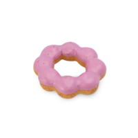 Blueberry donut cutout, Png file