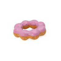 Blueberry donut cutout, Png file