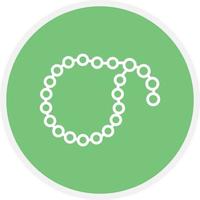 Tasbih Line Circle vector