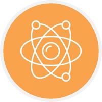 Atom Line Circle vector