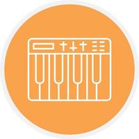Midi Line Circle vector