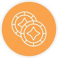 Chips Line Circle vector