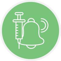 Notification Line Circle vector