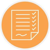 List Line Circle vector