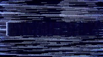 Error abstract background with digital signal error and collapsed data.design el video