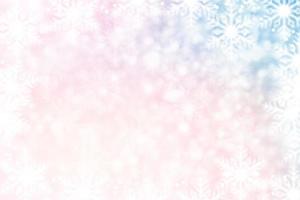 Abstract winter Christmas and New Year background. Snowflakes. photo