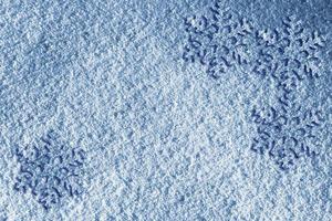 abstract background of snowflakes photo