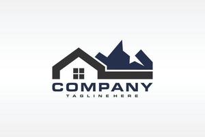 mountain house logo vector