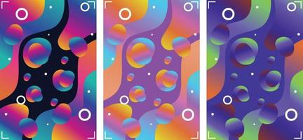 colorful abstract banner background illustration vector