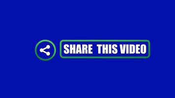 Simple Share Animation video
