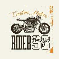 Motorcycle Rider T-shirt Design.Can be used for t-shirt print, mug print, pillows, fashion print design, kids wear, baby shower, greeting and postcard. t-shirt design vector
