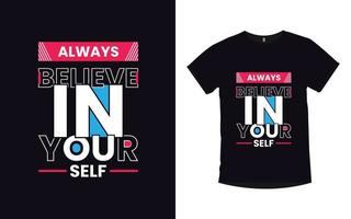 Motivational Quotes lettering geometrical element typography poster and t shirt design vector