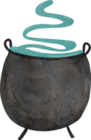 cauldron with witches magic broth png