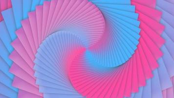 barbie pink, fudgesicle, greek sea y glitter lake giran en bucle de animación de cuadrados de colores. Fondo de capas de color sin costuras. Fondo multicolor de movimiento de acción de torsión. video