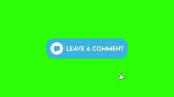 Saubere Kommentaranimation video