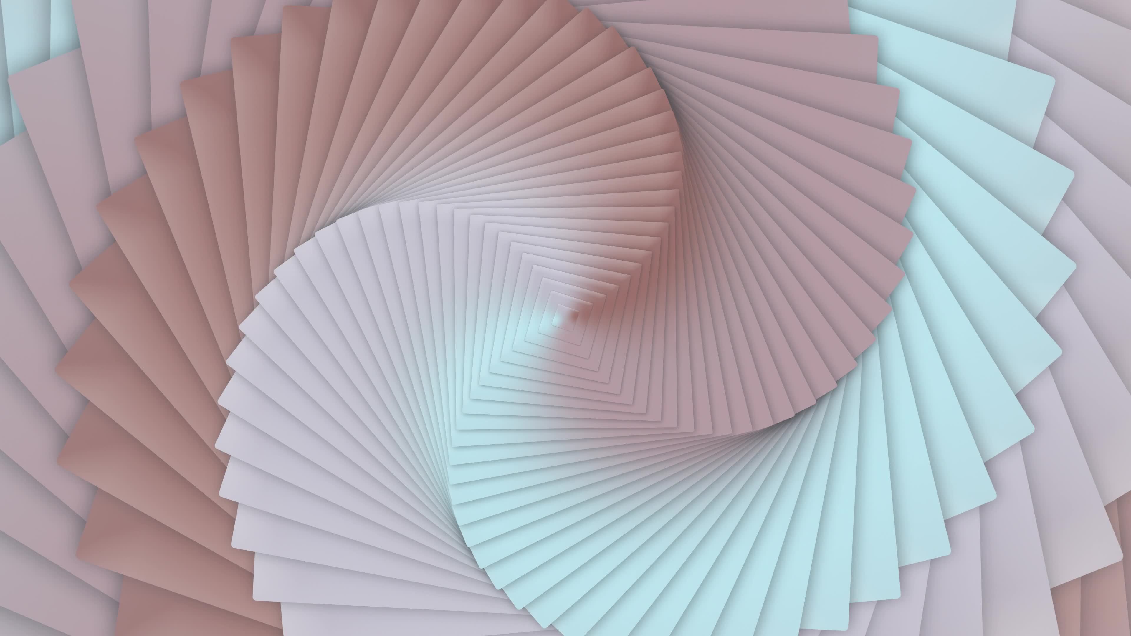 Ocean front, silverberry, pink discord and rose brocade twirling colored  squares animation loop. Spinning seamless color layers background. Twisting  action motion multicolor backdrop. 9854511 Stock Video at Vecteezy